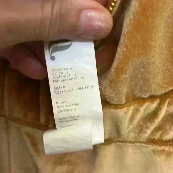 Fabletics velour wide leg onesie - Picture 9 of 9